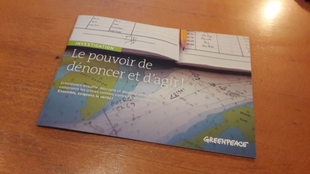 Greenpeace // Copywriting // Company brochure