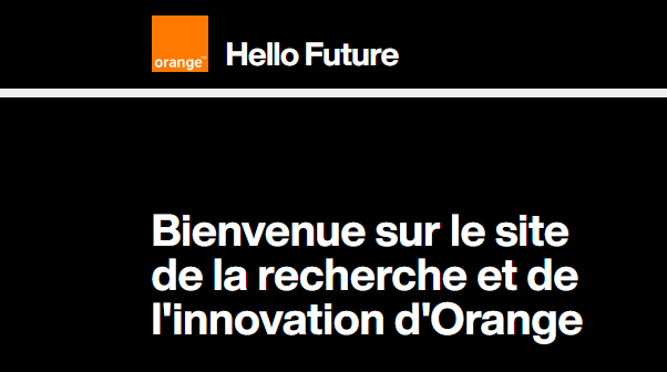 Orange // Rédaction // Hello Future